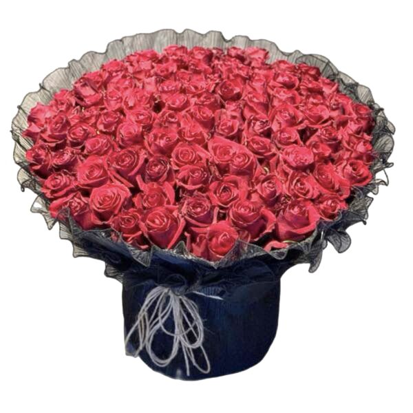 Royal 100 Red Roses Bouquet