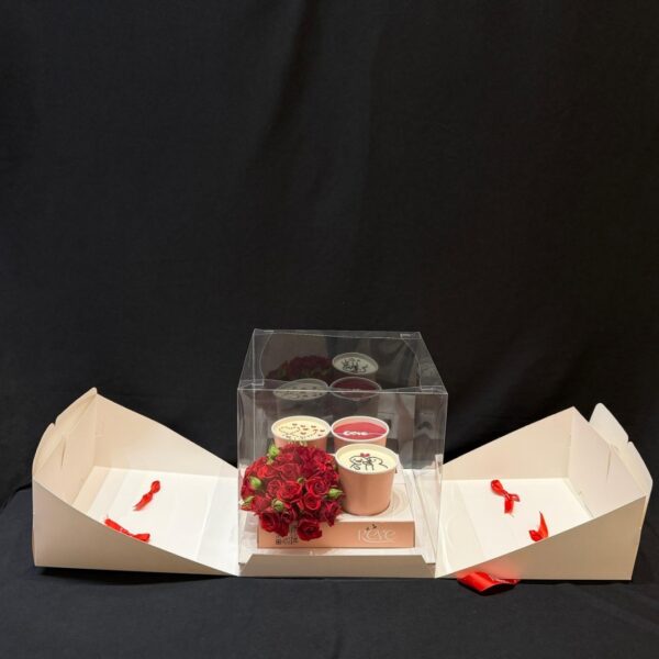 Dessert & Floral Gift Set